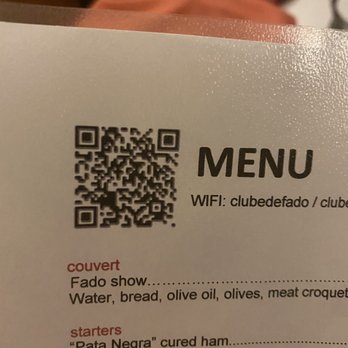 Clube de Fado - Digital Menu - Fado Houses Near Me - Lisbon, 11
