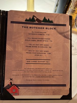 Menu photo 3 Saddle River Inn Saddle River, NJ