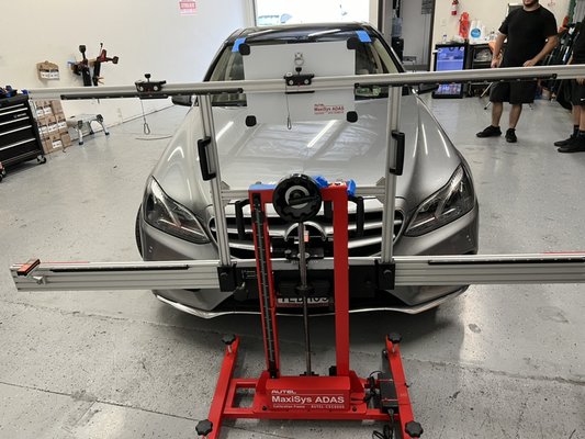 Windshield Calibration - When you call to schedule a windshield calibration with My Auto Glass, you may be asked a few questions about your vehicle’s ADAS windshield features. Here is a list of the most common ADAS and driver’s assistance features:

* Rain Sensing Wipers
* Automatic Headlights
* Heads-up Displays
* Shade Band
* Forward Collision Alert
* Lane Departure Warning
* Lane Keep Assistance (LKA)
* Adaptive Cruise Control (ACC)
* Collision Mitigation Braking System
* Traffic Sign Recognition (TSR)
* Pedestrian Detection (PD)
* Blind-spot Monitoring