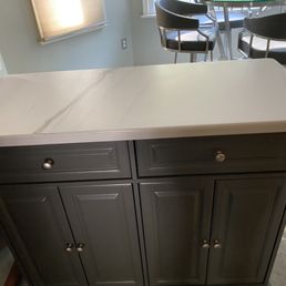 Corian island top Corian island top