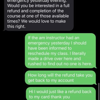 Safeheart CPR - Covina - Them knowing the instructor had an emergency the day before and not notifying me - CPR Classes Near Me - Covina, California