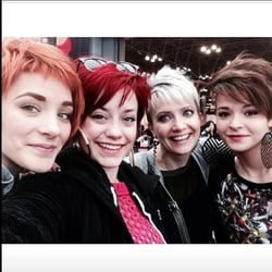 Orbit Hair, Lash & Brow - The orbit team training in New York
