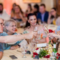 Cutting Edge Catering - Glasses were always full and everyone has something to drink in every picture.