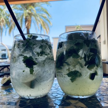 Dvine Mediterranean Experience - Brea - Cucumber margarita and mojito - Mediterranean Near Me - Brea, California