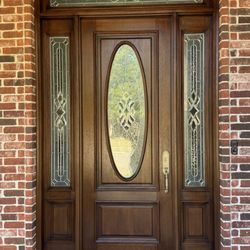 Sturdy Doors Refinishing - After