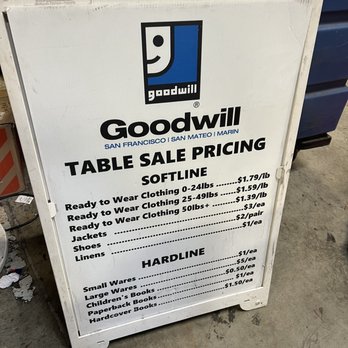 Goodwill Clearance Center - Thrift Stores Near Me - South San Francisco, California