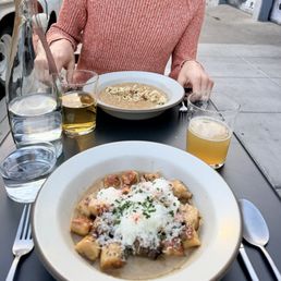 Short rib gnocchi Crab risotto too Short rib gnocchi Crab risotto too