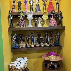 Maya Family Mexican Restaurant - Dia de los Muertos display!