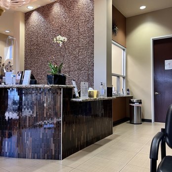 Summerlin Dermatology - Part of front desk and check out window. - Dermatologists Near Me - Las Vegas, Nevada Summerlin Dermatology - Part of front desk and check out window. - Dermatologists Near Me - Las Vegas, Nevada