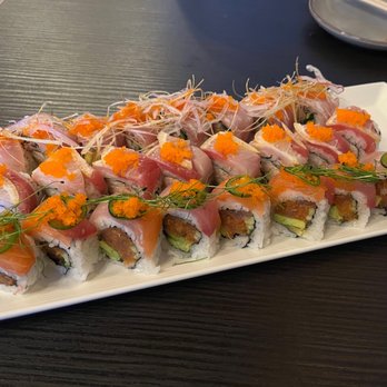 Ju-ichi - Top to bottom: selfie roll, quarantine roll, widget roll. All no mayo - Sushi Bars Near Me - San Diego, California
