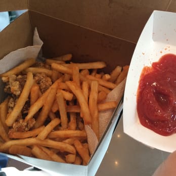 Kung Fu Tea - Fries and Taiwanese crispy chicken nuggets. I just happened to be here when they're testing the market with the new food option! - Coffee & Tea Near Me - Elmhurst, New York Kung Fu Tea - Fries and Taiwanese crispy chicken nuggets. I just happened to be here when they're testing the market with the new food option! - Coffee & Tea Near Me - Elmhurst, New York