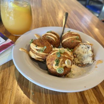 DiBella’s Brunch N’ Booze - Mashed potato cheese and bacon. They thick! - Breakfast & Brunch Near Me - Oro Valley, Arizona