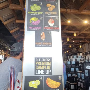 Ole Smoky Distillery "The Barn" - Bottom 3 belong to premium package ($8) - Distilleries Near Me - Pigeon Forge, Tennessee Ole Smoky Distillery "The Barn" - Bottom 3 belong to premium package ($8) - Distilleries Near Me - Pigeon Forge, Tennessee