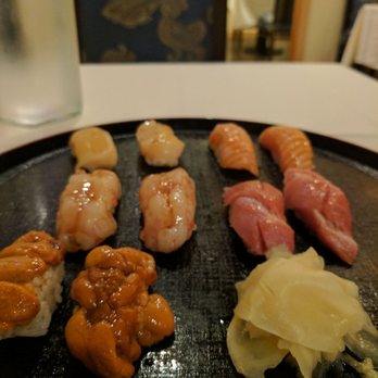 Sushi Ogawa - Uni, toro, sake salmon, scallop, and shrimp - Sushi Bars Near Me - Washington, DC, District of Columbia Sushi Ogawa - Uni, toro, sake salmon, scallop, and shrimp - Sushi Bars Near Me - Washington, DC, District of Columbia