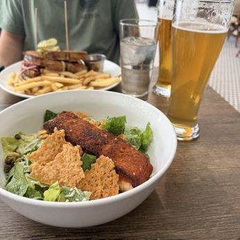 Table 33 - Cesar salad w/ salmon and the Rachel. Local beers. - Breakfast & Brunch Near Me - Dayton, Ohio Table 33 - Cesar salad w/ salmon and the Rachel. Local beers. - Breakfast & Brunch Near Me - Dayton, Ohio