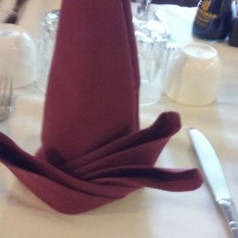 China Tokyo - a folded napkin on a table - Chinese Near Me - Millbrook, New York