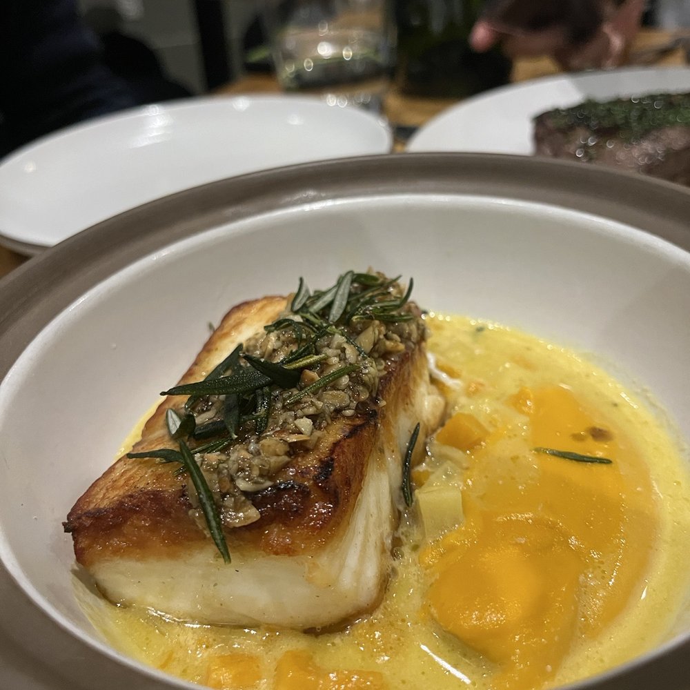 Chickadee - Halibut - solid - New American Near Me - Boston, Massachusetts