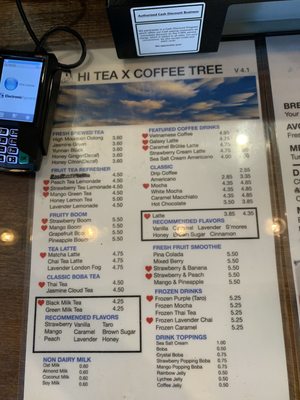 Menu photo 1 HI TEA X COFFEE TREE Edmond, OK Menu photo 1 HI TEA X COFFEE TREE Edmond, OK