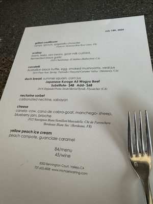 Menu photo 8 Michael Warring Vallejo, CA