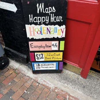 Maps Bar - who doesn't want to go to Happy Hour Hootenanny?! - Coffee & Tea Near Me - Portland, Maine