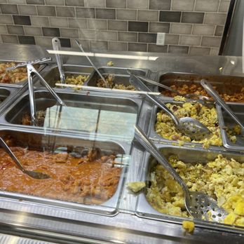 Taco Real - Spring - a variety of dishes in a buffet - Tacos Near Me - Spring, Texas