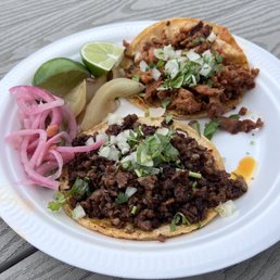 Pastor Taco Chorizo Taco Pastor Taco Chorizo Taco