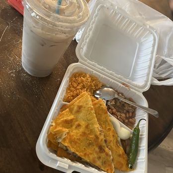Birrieria Tijuana - Carne asada quesadilla and orchata. - Mexican Near Me - Port Orchard, Washington Birrieria Tijuana - Carne asada quesadilla and orchata. - Mexican Near Me - Port Orchard, Washington
