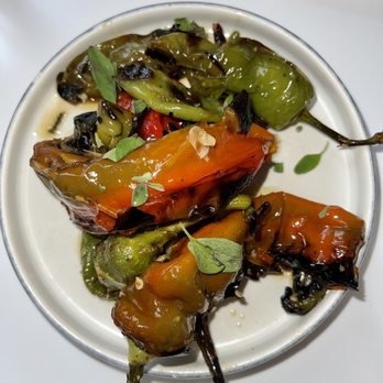 Misi - Charred Marinated Peppers - Italian Near Me - Brooklyn, New York Misi - Charred Marinated Peppers - Italian Near Me - Brooklyn, New York