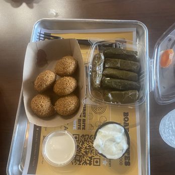 Board Bites - Falafel Bites and Grape Leavesgrape - Lebanese Near Me - Plano, Texas