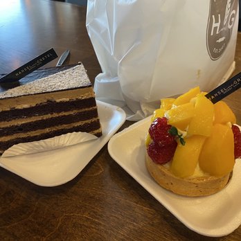 Hansel & Gretel Bakery Cafe - Mocha slice and Mango Tart - Bakeries Near Me - Duluth, Georgia Hansel & Gretel Bakery Cafe - Mocha slice and Mango Tart - Bakeries Near Me - Duluth, Georgia
