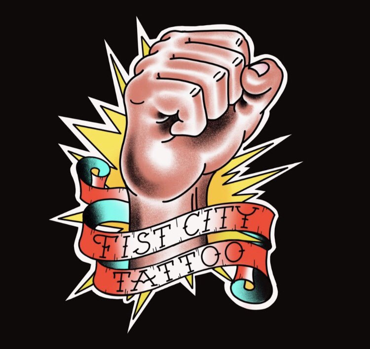 Fist City Tattoo Logo