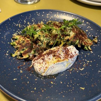 Shukette - Zucchini Fritters - Middle Eastern Near Me - New York, New York