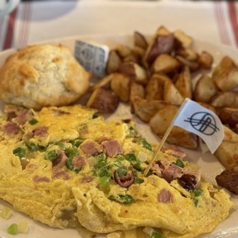 Silver Diner - Western Omelette with pepper jack cheese - Diners Near Me - Woodbridge, Virginia Silver Diner - Western Omelette with pepper jack cheese - Diners Near Me - Woodbridge, Virginia