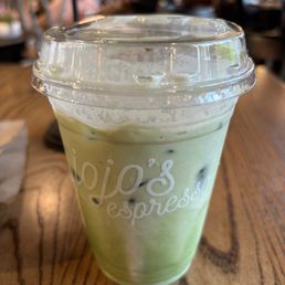 Iced Strawberry Matcha Latte