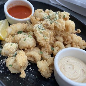 Spaghettini - Calamari - Italian Near Me - Seal Beach, California