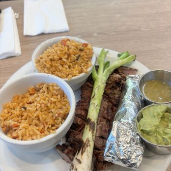Fresh Corn Grill - Asada plate with double Spanish rice and flour tortillas - Pizza Near Me - West Hollywood, California Fresh Corn Grill - Asada plate with double Spanish rice and flour tortillas - Pizza Near Me - West Hollywood, California