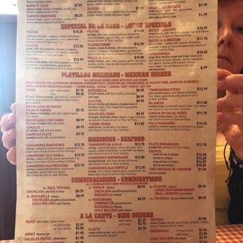 Little Mexico - Back of menu - Mexican Near Me - Beloit, Wisconsin Little Mexico - Back of menu - Mexican Near Me - Beloit, Wisconsin