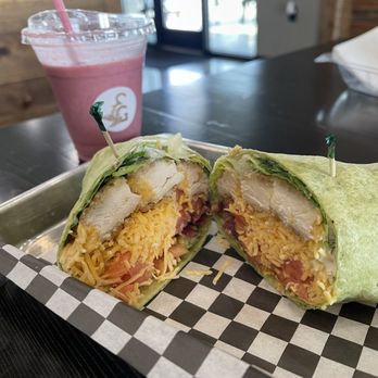 Entwined Grounds - Chicken wrap - Coffee & Tea Near Me - Grandview, Texas