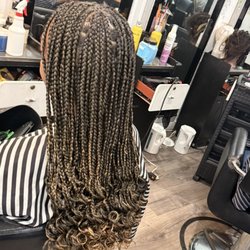 Christy African Hair Braiding - Knotless box braids