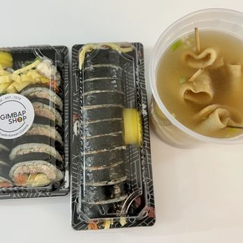 Gimbap Shop - Tuna and original kimbap, fishcake soup - Korean Near Me - North York, Ontario Gimbap Shop - Tuna and original kimbap, fishcake soup - Korean Near Me - North York, Ontario