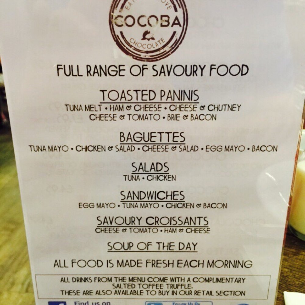 Cocoba Chocolate - Coffee & Tea Near Me - Dartford, KEN