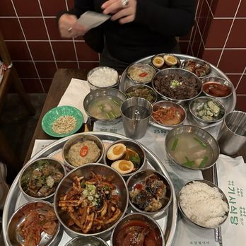 Kisa - Spicy squid and bulgogi platter - Korean Near Me - New York, New York Kisa - Spicy squid and bulgogi platter - Korean Near Me - New York, New York
