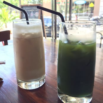 Refinery - Iced matcha and chai milk tea - a match made in heaven. - Cafes Near Me - Makati, NCR