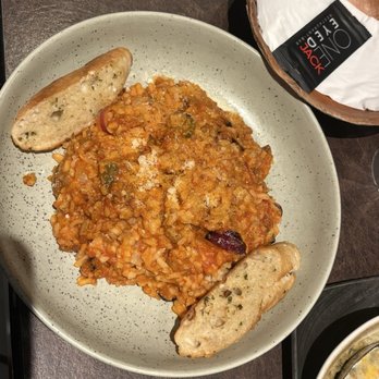 One Eyed Jack - Ragu sausage risotto - Sports Bars Near Me - Barrie, Ontario