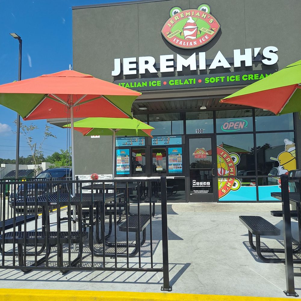 Jeremiah's Italian Ice - Front of store - Ice Cream & Frozen Yogurt Near Me - Humble, Texas Jeremiah's Italian Ice - Front of store - Ice Cream & Frozen Yogurt Near Me - Humble, Texas