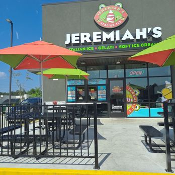 Jeremiah's Italian Ice - Front of store - Ice Cream & Frozen Yogurt Near Me - Humble, Texas Jeremiah's Italian Ice - Front of store - Ice Cream & Frozen Yogurt Near Me - Humble, Texas