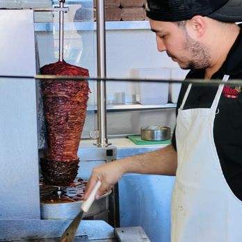 Tacos El Poblano - Al Pastor meat at Tacos El Poblano in Chula Vista - Mexican Near Me - Chula Vista, California Tacos El Poblano - Al Pastor meat at Tacos El Poblano in Chula Vista - Mexican Near Me - Chula Vista, California
