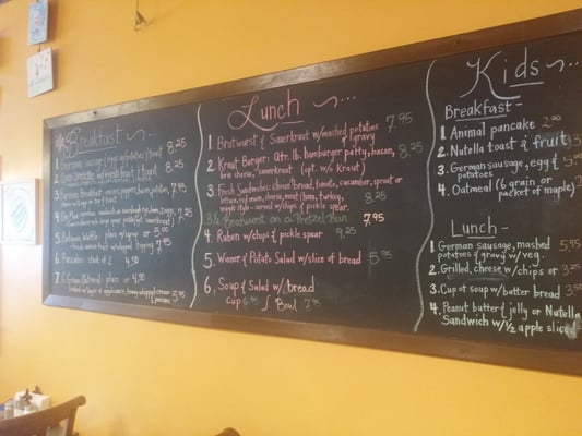 Menu photo 6 Das Cafe Spring City, UT
