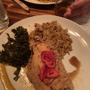 The Bayou - Catfish, dirty rice, and collard greens. - New American Near Me - Bethlehem, Pennsylvania The Bayou - Catfish, dirty rice, and collard greens. - New American Near Me - Bethlehem, Pennsylvania