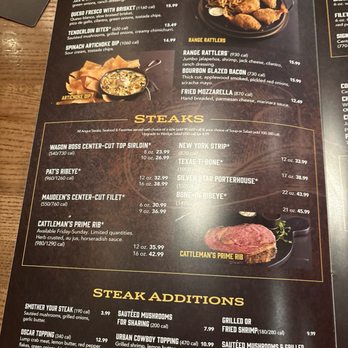Saltgrass Steak House - Menu - Seafood Near Me - Noblesville, Indiana
